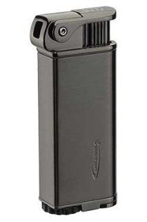 Vector KGM Rapid Dash Soft Flame Butane Pipe Lighter in Gunmetal   Cigarette Lighters