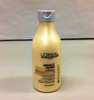 L'Oreal Professional Absolut Repair Repairing Shampoo 8.45 fl oz (250 ml)  Hair Shampoos  Beauty