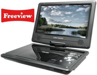 View Quest 9 Inch Portable DVD Player with Freeview and Rotating Screen      Electronics