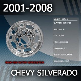 2001 2008 Chevy Silverado Factory 16" Replacement Wheels Set of 4 Automotive