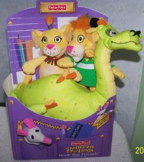Fisher Price Between the Lions *Book Bag Friends Toys & Games
