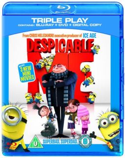 Despicable Me Triple Play (Includes Blu Ray, DVD and Digital Copy)      Blu ray