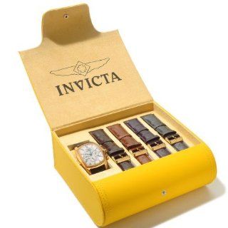 Invicta Men's 12642 Lupah Quartz 3 Hand Silver Dial Watch Invicta Watches