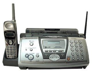 Remanufactured Panasonic KX FPG377 Plain Paper Fax with 2.4GHz Cordless Phone, Digital Answering System  Cordless Telephones  Electronics