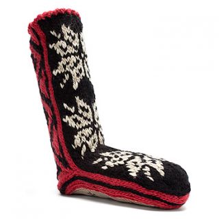 Woolrich Chalet Sock II  Women's   Black/Natural/Soft Ruby Knit