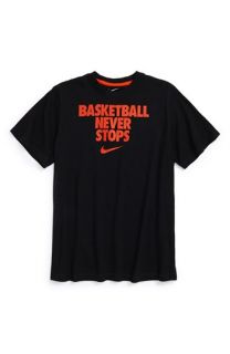 Nike 'Basketball Never Stops' T Shirt (Big Boys)