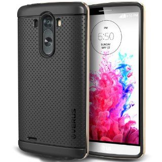 LG G3 Case, Verus [Aluminum Metal Frame] LG G3 Metal Case [Iron Shield] [Copper Gold]   Extra Slim Fit Dual Layer Bumper Case   Verizon, AT&T, Sprint, T Mobile, International, and Unlocked   Case for LG G3 D850 VS985 D851 990 2014 Model Cell Phones &a