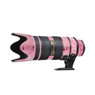 LensSkins Tickled Pink for Nikon 70 200mm f/2.8G AF S ED VR II (N70200V2TP)  Camera Lens Accessories  Camera & Photo