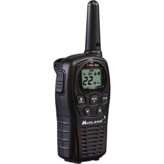 Midland Handheld GMRS Radio — Pair, 24-Mile Range, Model# LXT500VP3  Two Way Radios