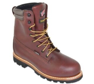 Red Wing Men's Classic 4401 8 inch Insulated Waterproof Steel Toe Boots Burgundy Size 12M NEW Shoes
