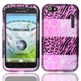For Alcatel One Touch OT 995 Ultra OT995 Hard Design Cover Case Pink Exotic Skins Accessory Cell Phones & Accessories