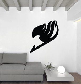 Fairy Tail Guild Insignia   35" Black Vinyl Wall Decal   Other Products  