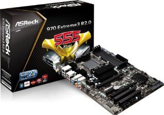 ASRock ATX DDR3 800 AM3 Motherboard 970 EXTREME3 R2.0 Computers & Accessories