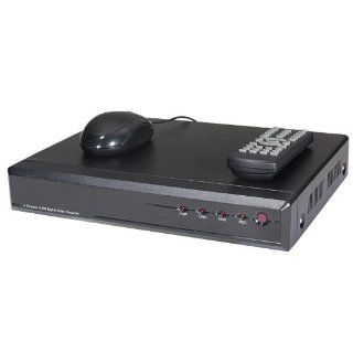 4 Channel CCTV Surveillance Digital Video Recorder H.264 Security DVR w/ Internet Access, iPhone Blackberry, Android Smart Phone View (no HDD)  Camera & Photo