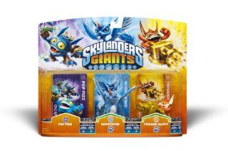Activision Skylanders Giants Triple Pack #1 Pop Fizz, Whirlwind, Trigger Happy no operating system Video Games