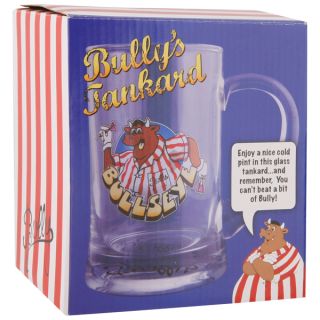 Bullseye Tankard Pint Glass      Traditional Gifts
