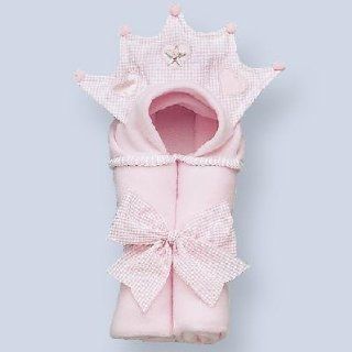 Pink Princess Hooded Fleece Blanket   Nursery Blankets