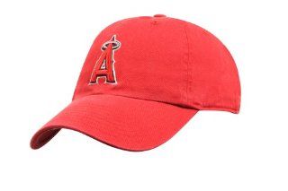 Los Angeles Angels MVP Adjustable Cap (Red)  Baseball And Softball Uniform Hats  Sports & Outdoors
