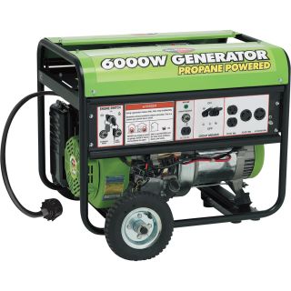 All Power America Propane Generator — 6000 Watt, Model# APG3560  Portable Generators