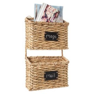 Smith & Hawken® Woven Wall Organizer with 2