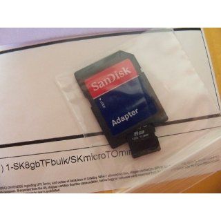 SanDisk microSDHC 8GB Class 2 Card with SD Adapter (SDSDQ 8192) Computers & Accessories