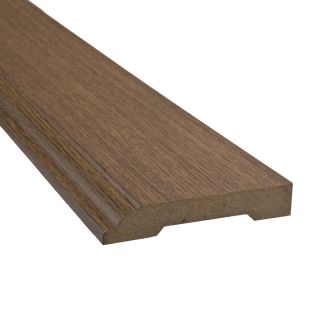 SimpleSolutions 3.3 in x 94.48 in Antique Hickory Base Floor Moulding