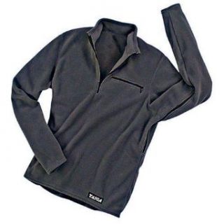 TAIGA Men's Polartec Microfleece Long sleeved Sport Shirt, Black, MADE IN CANADA at  Mens Clothing store