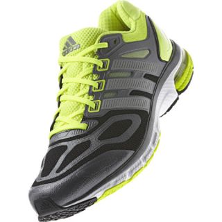 adidas Mens Supernova Sequence 6 Running Shoe   Black/Metallic Silver/Electricity      Sports & Leisure