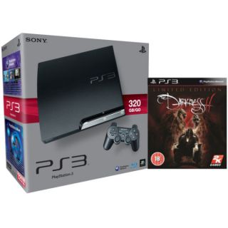 Playstation 3 PS3 Slim 320GB Console Bundle (Includes The Darkness II Limited Edition)      Games Consoles