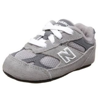 New Balance 993 Lace Up Crib Shoe (Infant),Grey GR,0 M Infant Shoes