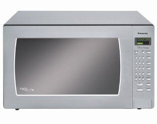 Panasonic NN P994SF Genius Prestige 2 1/5 Cubic Foot 1250 Watt Microwave Oven, Stainless Countertop Microwave Ovens Kitchen & Dining