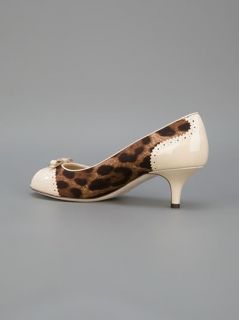 Dolce & Gabbana Open Toe Pump