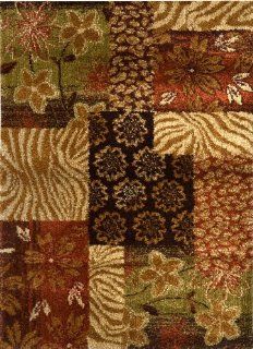 Home Dynamix HDX1 HD4194 999 Allegra Collection Area Rugs, 7 Feet 8 Inch by 10 Feet 2 Inch, Multicolor  