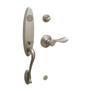 Schlage Ashcroft Satin Nickel Residential Single Lock Door Handleset