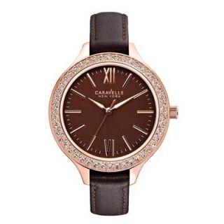 Ladies Caravelle New York™ Crystal Watch (Model 44L124)   Zales
