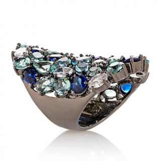 Joan Boyce "Celebration of Stones" Elongated Shield Ring