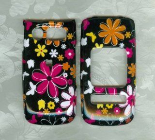 Butterfly Pantech Breeze Ii 2 P2000 At&t Snap on Hard Case Shell Cover Protector Faceplate Rubberized Wireless Cell Phone Accessory Cell Phones & Accessories