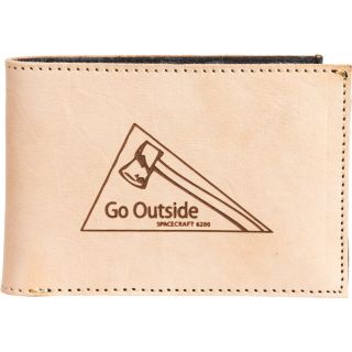 Spacecraft Go Outside Wallet   Mens