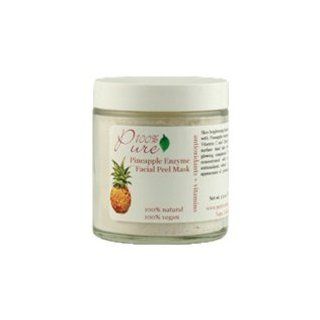 100% Pure Pineapple Enzyme Facial Peel Mask, 2.9oz / 82g  Gluten Free Face Mask  Beauty