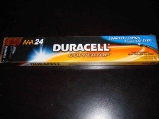 Duracell Coppertop Batteries, AAA, 24 Pack Health & Personal Care