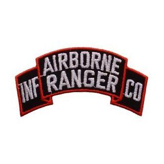 US Military Embroidered Iron on Patch   United States Army Collection   Airborne Ranger Tab Applique Clothing