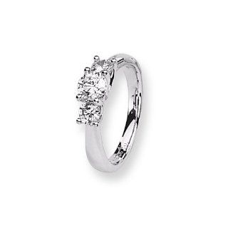 Karat Platinum .50ct tw holds .50ct Round Center Semi Mount Ring Diamond quality AAA (SI2 clarity, G I color) Jewelry