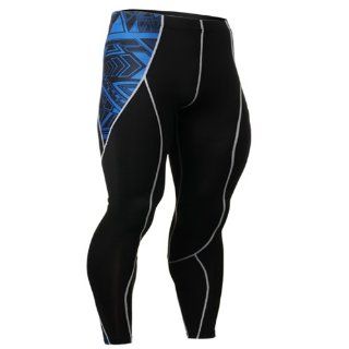 Fixgear Mens Womens Tights Compression Base layer Running Pants Black S ~ 2XL  Sports & Outdoors
