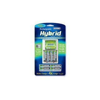 Rayovac Recharegable Hybrid Slim Charger with 6AA  & 2 AAA Hybrid Rechargeable Batteries Included Health & Personal Care