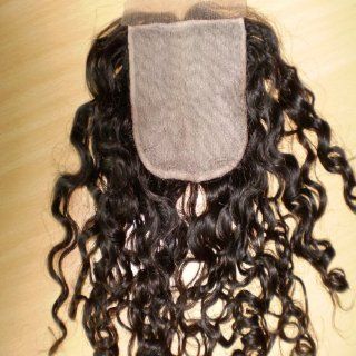 Virgin Brazilian Remy Hair Silk Top Lace Closures Cruly (4"x4") Grade AAA  Hair Extensions  Beauty
