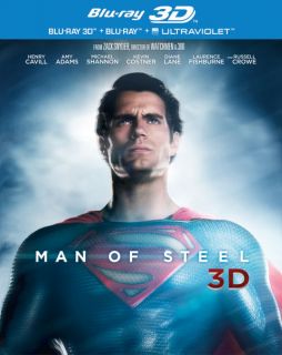 Man of Steel 3D (Includes 2D Version and UltraViolet Copy)      Blu ray