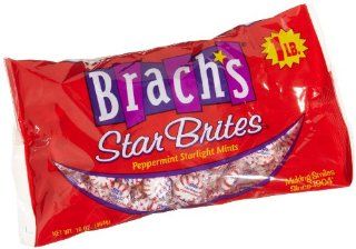 Brach's Star Brites Peppermint Starlight Mints, 16 Ounce Packages (Pack of 6)  Candy Mints  Grocery & Gourmet Food