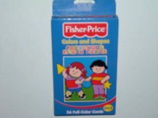 Fisher Price Colors & Shapes Preschool Flash Cards Toys & Games