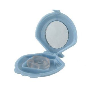 Stop Snoring Device Anti Snore Night Sleep Aid w Blue Shell Shaped Case  Nasal Strips  Beauty