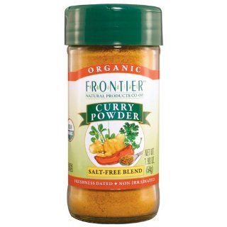 Frontier Curry Powder Certified Organic, 1.9 Ounce Bottles (Pack of 3)  Grocery & Gourmet Food